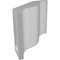 Ekena Millwork 3 1/2-in. W x 44-in. D x 44-in. H Funston Architectural Grade PVC Knee Brace BRCP035X44X44FST - alternate 2